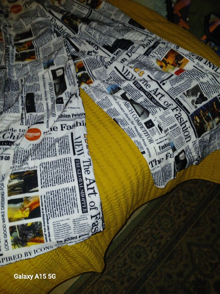 Wide legs like pants