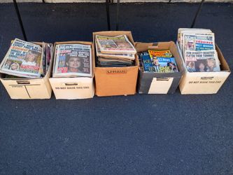 Vintage magazines/Nascar signed collectables set