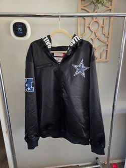 Mitchell & Ness Dallas Cowboys Satin Jacket 3XL