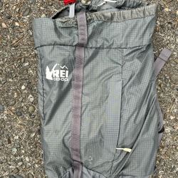 Grey REI Flash 18 Hiking Backpack