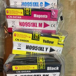 4 Replacement Ink Cartridges 