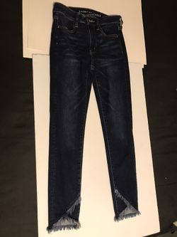 American Eagle Next Level Stretch Super Hi-Rise Jegging Crop Size 2 Regular