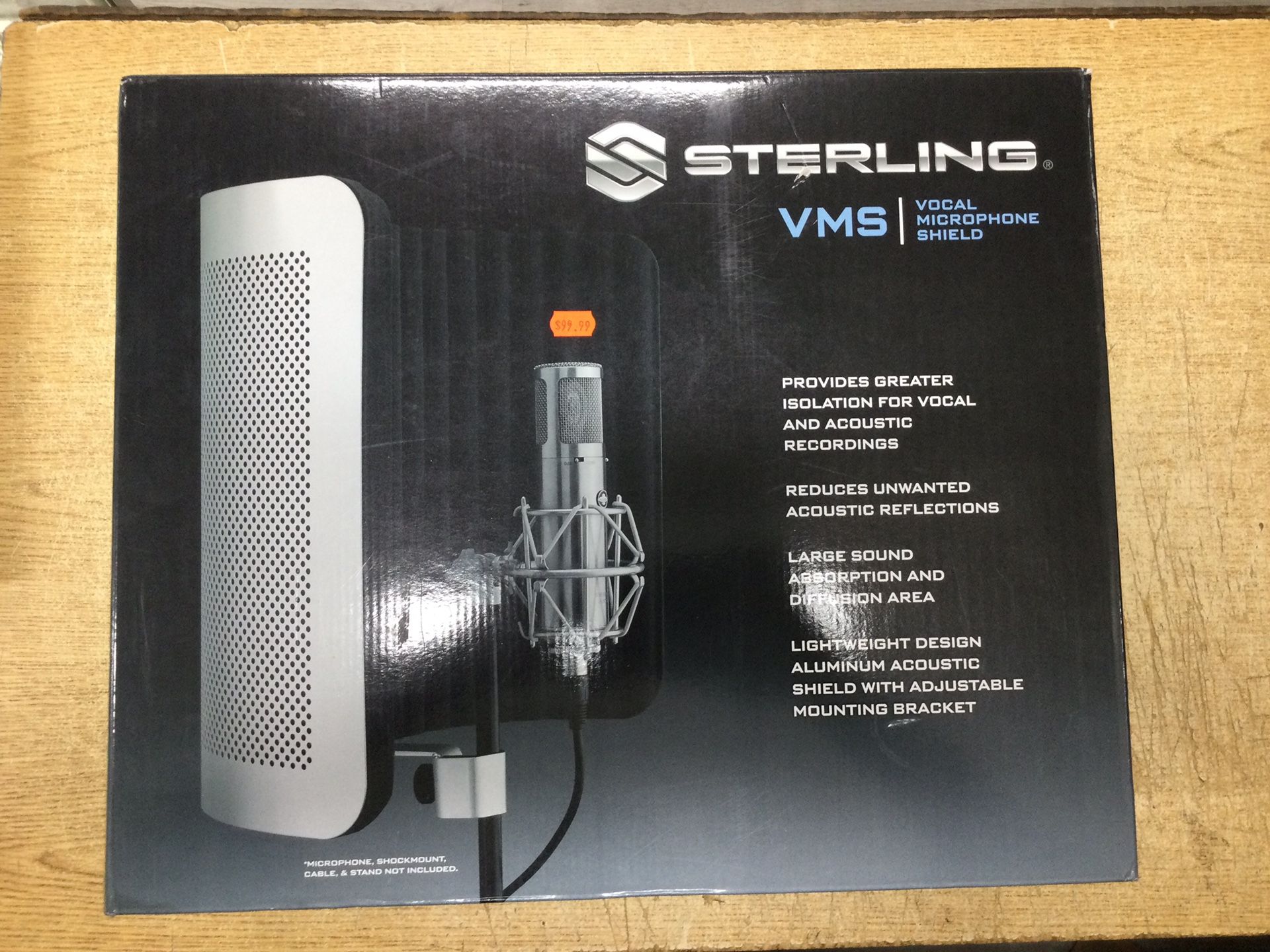 Sterling Audio VMS Vocal Microphone Shield