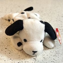 Vintage 1996 Ty Beanie Babies Dotty the Dalmatian Dog