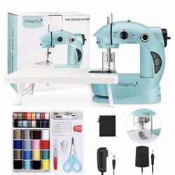 Brand New Mini Sewing Machine includes Sewing Kit, Foot Pedal & Extension Table (still sealed in box !)