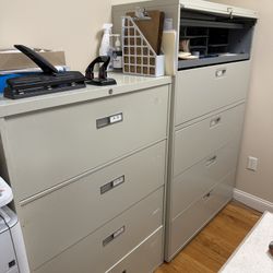4 Drawer Lateral Filing Cabinet With Lock And Key