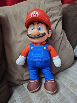 Mario Toy 15 Inches Tall Mario And Luigi
