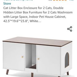 Cat Litter Box Enclosure 