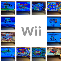 White Nintendo Wii With Gamecube Controller Ports