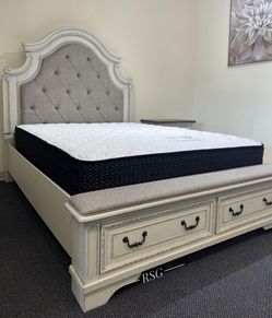 Realyn Bedroom Furniture Set Queen King Size Bed Frame Home Improvement, Home Decor, Home GardenOnly $39 Down Payment 👉 PLEASE ASK FOR JON GREEN WHEN