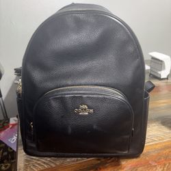 Black Coach Backpack