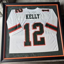Autographed Miami Hurricanes Jim Kelly Jersey