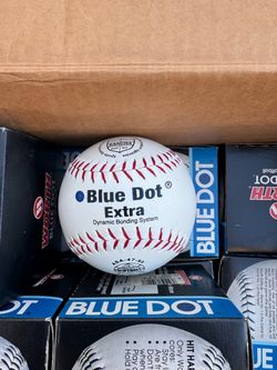 Worth Blue Dot Softballs- 34 Total