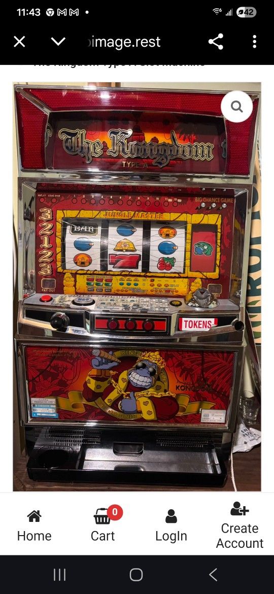 The KINGDOM type A slot Machine