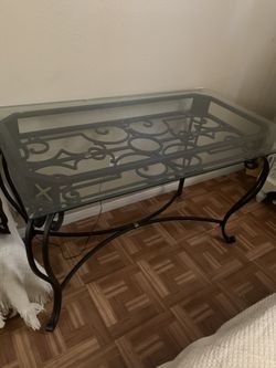 Glass Vanity , Desk or Table