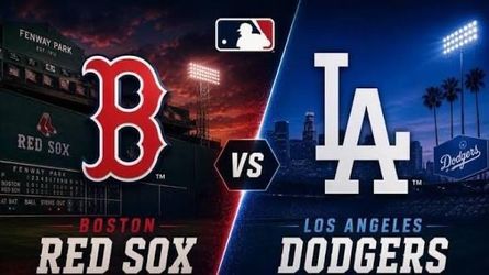 Dodgers vs Boston Red Sox MLB