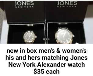 Jones New York His & Hers Watch Set