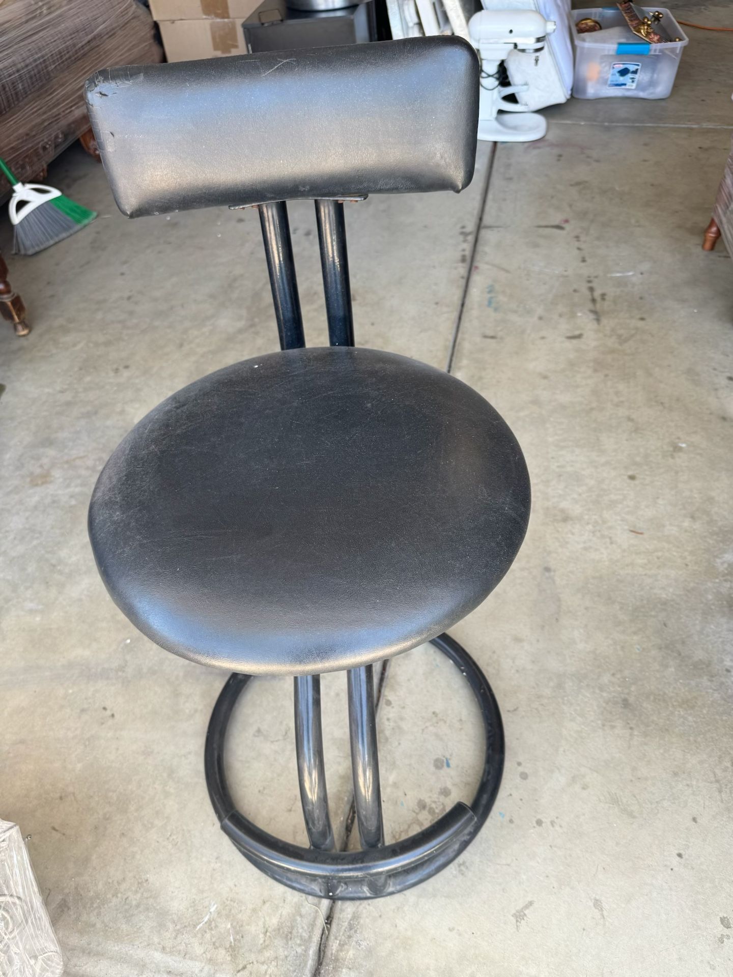 Black Bar Stool