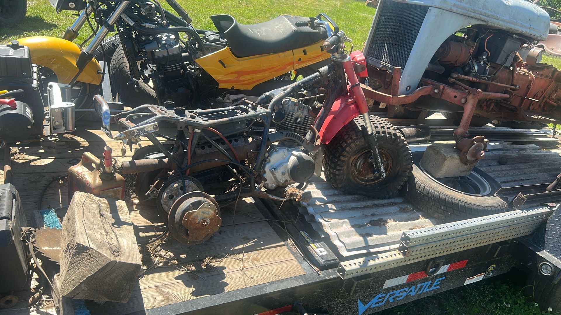 Honda Atc 3 Wheeler 110-200 Parting Out.