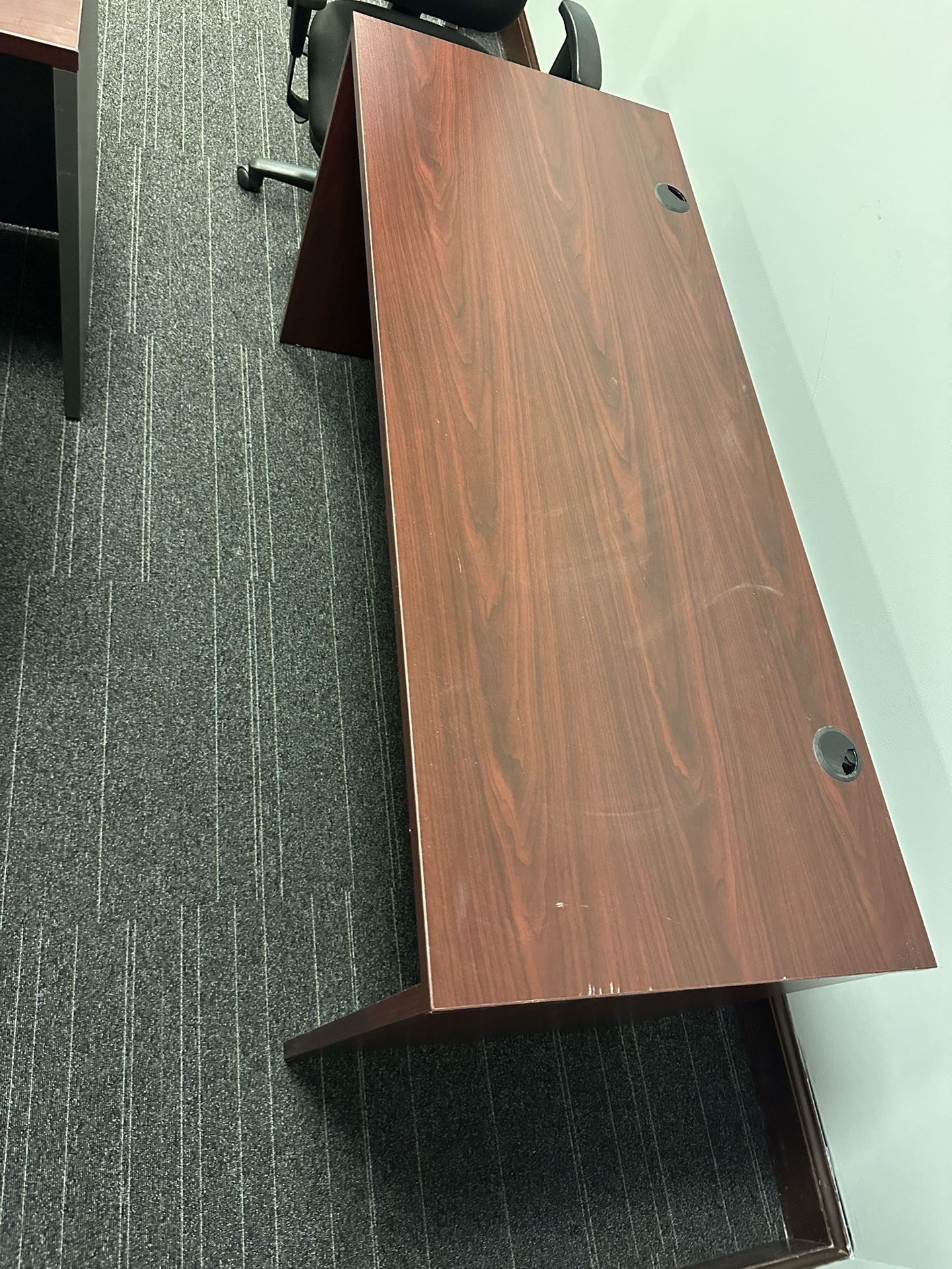 Wood Desk Office Furniture. Good Condition for Sale in Boca Raton, FL