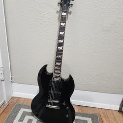 ESP LTD Viper 330 Solid Body Electric Guitar - Black 2005