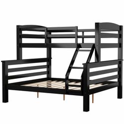 Full and twin sized bunk bed
