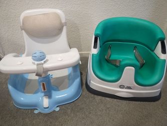 Baby shower seat and booster seat bundle