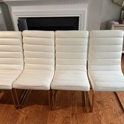 4 Z Gallerie Gunnar Dining / Lounge Chair