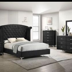 Brand New Queen Bed Room Set Of 5 Pc March Offer $1299