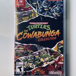 Nintendo Switch Teenage Mutant Ninja Turtles The Cowabunga Collection Video Game