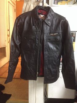 Harley Davidson women's leather jacket genuine size small