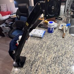 HuanUo Adjustable Single Monitor Arm – VESA Mount – Clamp Base