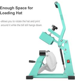 Brand new hat heat press