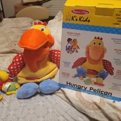 Hungry Pelican Soft Baby Educational Toy