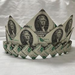 Money Crown For Any Occasion Graduation Birthday Wedding