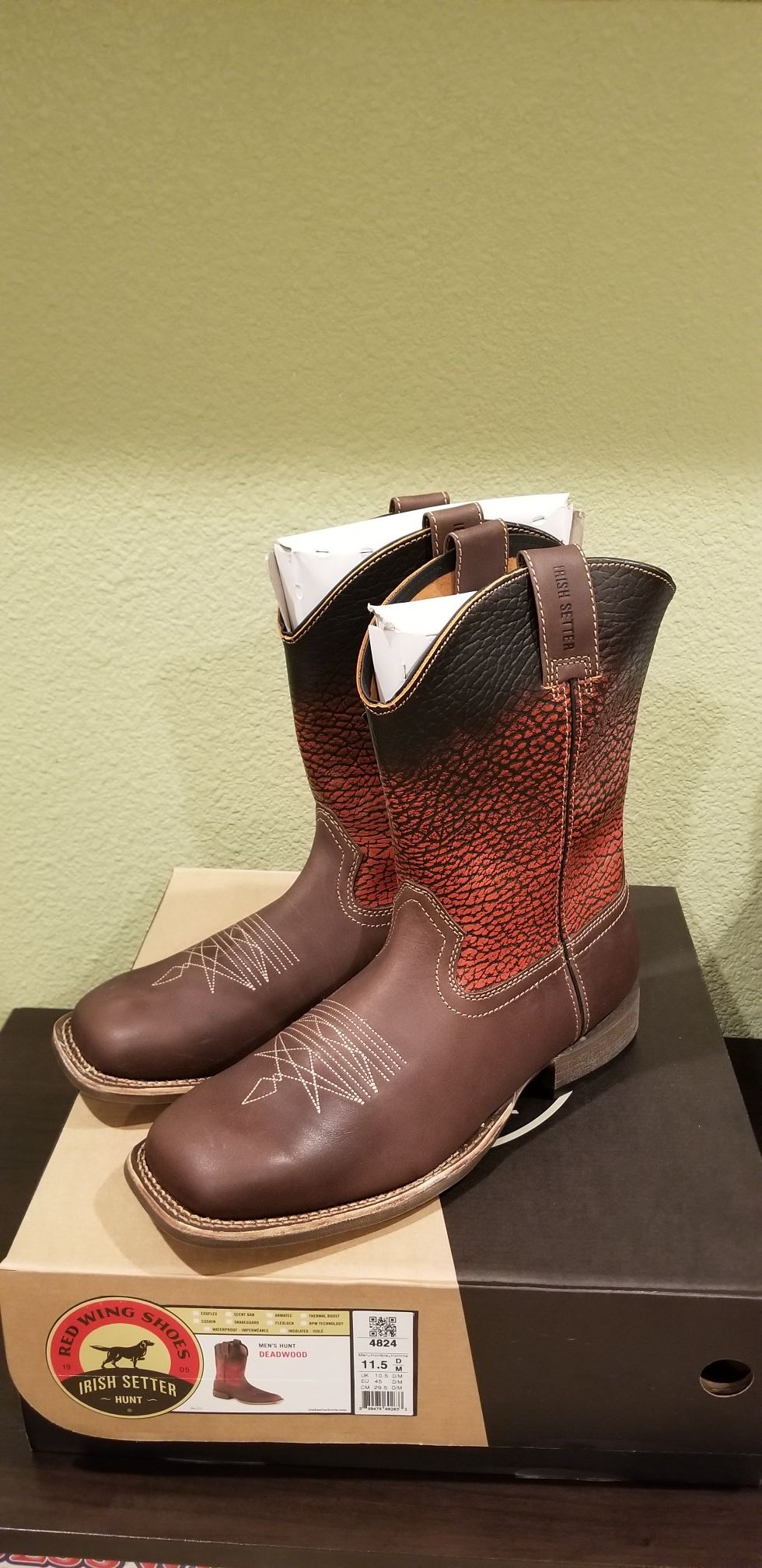 Irish setter best sale western boots