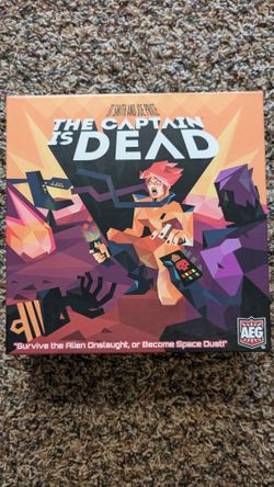 The Captain Is Dead - AEG Boardgame