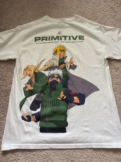 Primitive x Naruto Shippuden Tsunade Minato Kakashi T-Shirt Men’s Medium