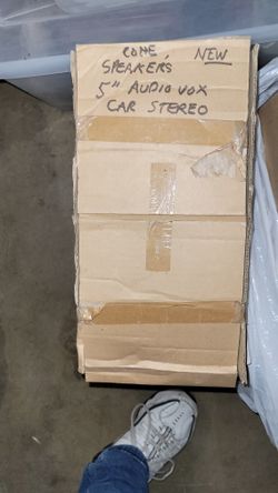 5" Cone Audio Vox Speakers