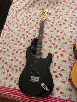 Fender Squire Black Electric Guitar