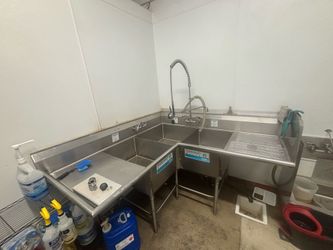 3 compartment sink