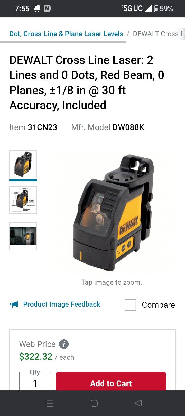 DeWalt Laser Level