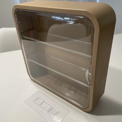 Brand New Toy / Collectible Display Case Box - Brown (Toys Not Included)