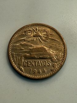 1944 20 Centavos Mexico 