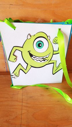 Monsters ink banner birthday