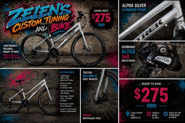 Trek Verve 2 Disc Hybrid Bike – Hydraulic Disc, 24-Speed, Bontrager new seat