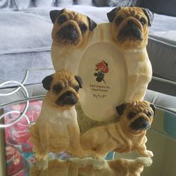 Pug picture frame