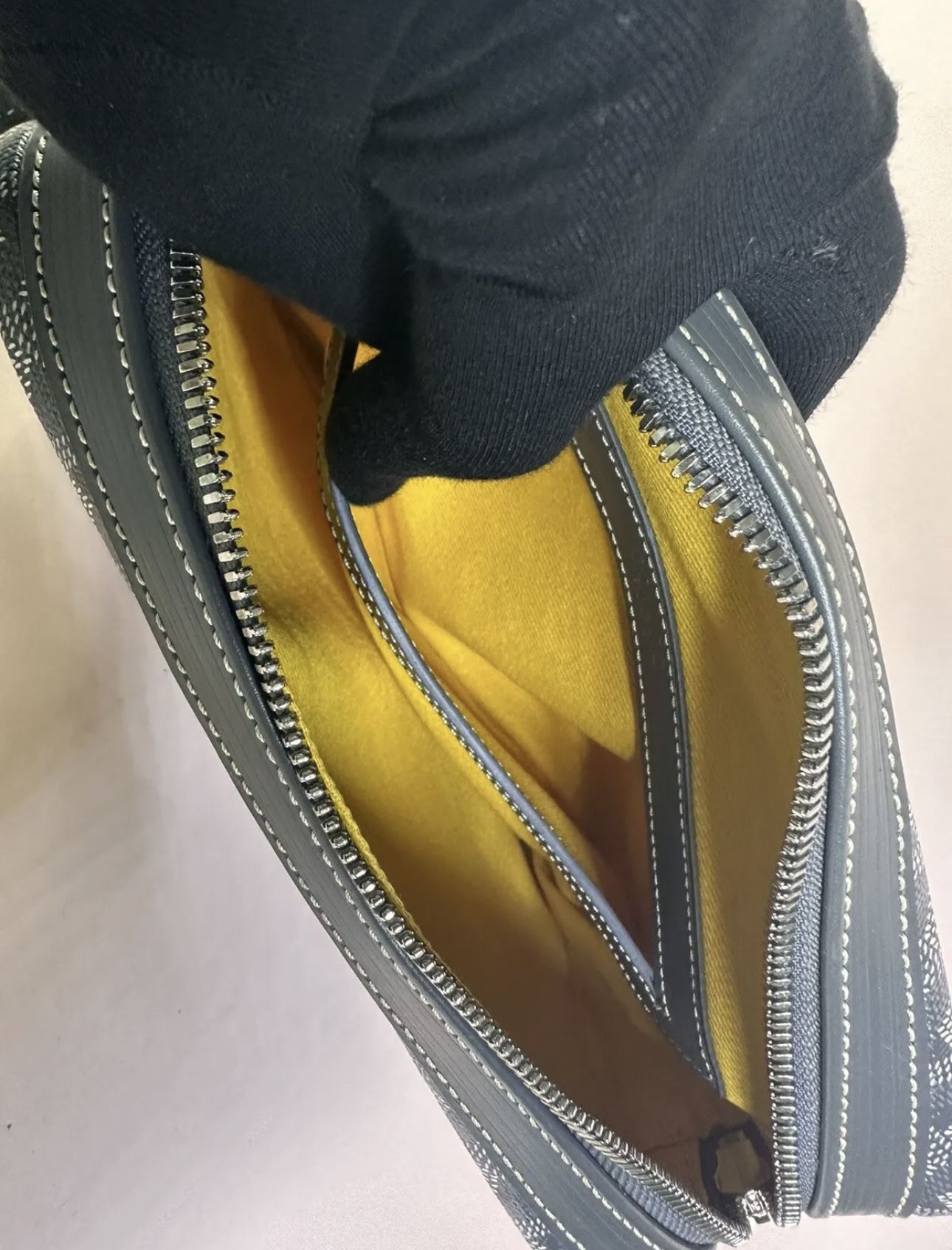 Goyard Goyardine Sac Capvert Crossbody Bag - Grey Crossbody Bags, Handbags  - GOY25454