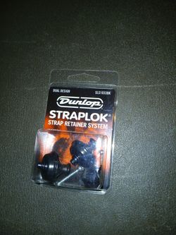 Dunlop straplok strap retainer system