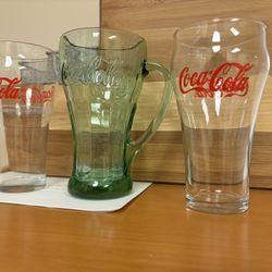 Collectors Coke Glasses (3)